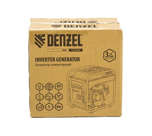 Инверторная генераторная установка DENZEL GT-3500iF Инверторная генераторная установка DENZEL GT-3500iF
