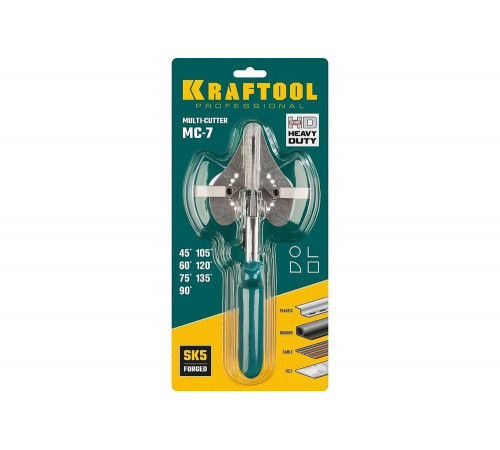 KRAFTOOL 220 мм, для пластмассовых и резиновых профилей, ножницы угловые MC-7 23372 KRAFTOOL 220 мм, для пластмассовых и резиновых профилей, ножницы угловые MC-7 23372