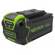 Триммер аккумуляторный GreenWorks 40V, 40 см, бесщеточный, с 1хАКБ 4Ач c USB и ЗУ 2105707USB4