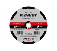 Диск абразивный отрезной EXPERT 230х2.5х22.23 мм, по металлу Patriot 816010108