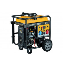 Бензиновый генератор Denzel PS-120EAD-3 12 кВт, 230/400 В, 40 л, разъём ATS, переключение режима, электростартер 946984