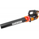 Аккумуляторная бесщеточная воздуходувка WORX 40В, 2х2.0 Ач, двойное ЗУ 2x2A WG584E