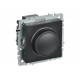 Поворотно-нажимной светорегулятор IEK Brite сс10-1-0-брч 600вт, черный BR-D20-0600-K02