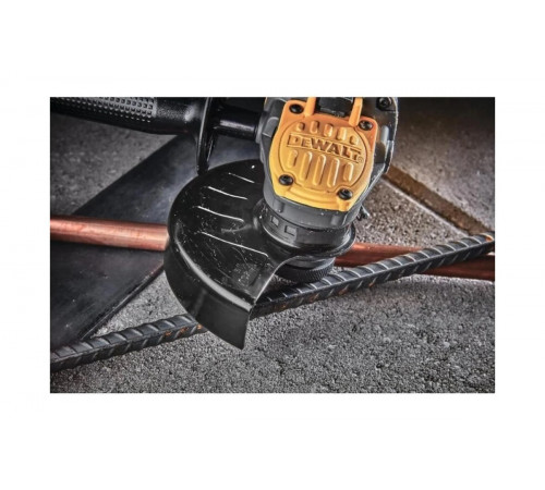 Аккумуляторная угловая шлифмашина DEWALT DCG409T1, 18/54 В, 125 мм, 9000 об/мин, с АКБ 6 Ач и ЗУ, в кейсе TSTAK DCG409T1-QW