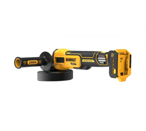 Аккумуляторная угловая шлифмашина DEWALT DCG409T1, 18/54 В, 125 мм, 9000 об/мин, с АКБ 6 Ач и ЗУ, в кейсе TSTAK DCG409T1-QW
