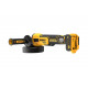 Аккумуляторная угловая шлифмашина DEWALT DCG409T1, 18/54 В, 125 мм, 9000 об/мин, с АКБ 6 Ач и ЗУ, в кейсе TSTAK DCG409T1-QW