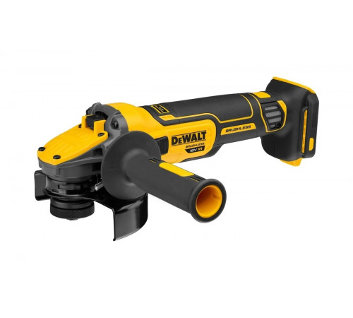 Аккумуляторная угловая шлифмашина DEWALT DCG409T1, 18/54 В, 125 мм, 9000 об/мин, с АКБ 6 Ач и ЗУ, в кейсе TSTAK DCG409T1-QW