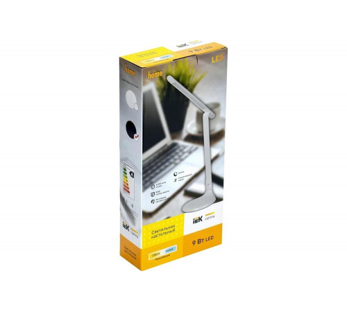 Настольный светильник IEK LED 2013 9Вт, ночник, черный LDNL0-2013-1-VV-5-K02