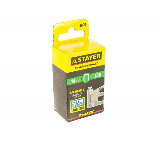 STAYER скобы тип 140, 14 мм, скобы особотвердые 31610-14 PROFESSIONAL