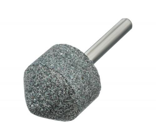 Шарошка абразивная, конус, для дрели, 25x25 мм, хвостовик d6 мм, 63с Denzel 76021 Шарошка абразивная, конус, для дрели, 25x25 мм, хвостовик d6 мм, 63с Denzel 76021
