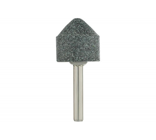 Шарошка абразивная, конус, для дрели, 25x25 мм, хвостовик d6 мм, 63с Denzel 76021 Шарошка абразивная, конус, для дрели, 25x25 мм, хвостовик d6 мм, 63с Denzel 76021