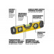 Уровень DEWALT ТОРПЕДО 25см DWHT0-43003