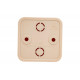 Распаячная коробка IEK км41205-04 для о/п 50x50x20мм сосна UKO10-050-050-020-K34-E