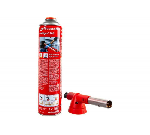 Rothenberger ROFIRE 4 Set m. Multigas 300 - надежный выбор для профессионалов Rothenberger ROFIRE 4 Set m. Multigas 300 - надежный выбор для профессионалов