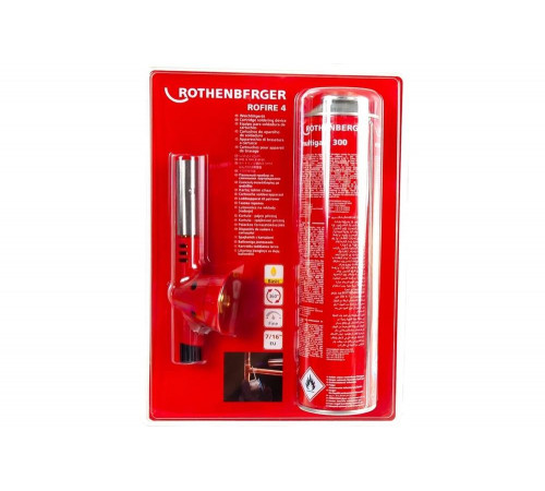 Rothenberger ROFIRE 4 Set m. Multigas 300 - надежный выбор для профессионалов Rothenberger ROFIRE 4 Set m. Multigas 300 - надежный выбор для профессионалов