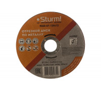 Диск отрезной по металлу (125х1,2х22,2 мм) Sturm 9020-07-125x12
