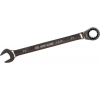 Трещоточный комбинированный ключ с флажковым переключением 12мм KING TONY 373212M