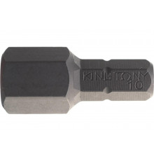 Вставка торцевая 1/4", HEX, 10 мм, 25 мм KING TONY 102510H