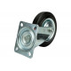 Колесо поворотное резина SC 63 160 мм (N) TOR 1024177