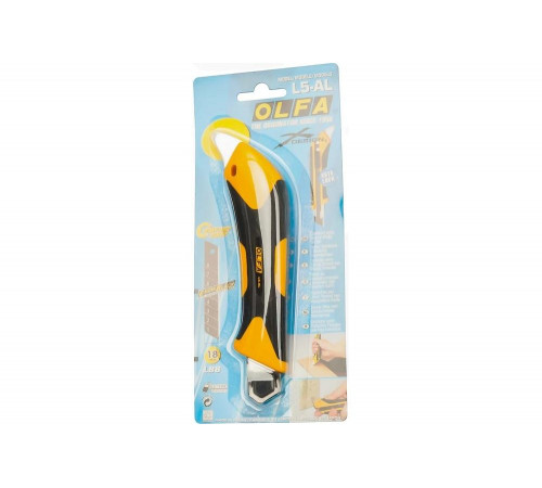 Нож OLFA Autolock 0.102, 220мм, 95мм, 26мм, Арт. OL-L5-AL Нож OLFA Autolock 0.102, 220мм, 95мм, 26мм, Арт. OL-L5-AL