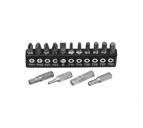 STAYER 16 шт., отвертка с битами 2545-H5_z01