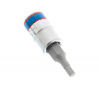 Торцевая насадка (бита) 1/4", HEX, 3мм, 37мм KING TONY 203503