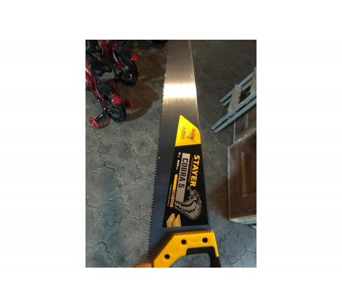 STAYER 5 TPI, 500 мм, ножовка по дереву (пила) COBRA 5 1506-50_z02 Professional