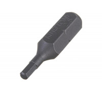 Вставка бита торцевая 1/4", HEX, 2,5 мм, L=25 мм KING TONY 102525H
