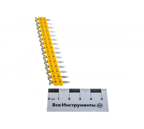 Гвоздь по бетону, желтый 2,6х20 мм, 1005 шт. DEWALT DCN8901020