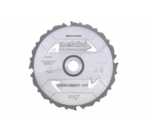 Диск пильный FibercementCutProf (190x30 мм; 4DFZ) Metabo 628297000