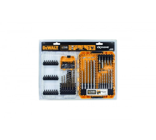 Набор бит сверл и буров EXTREME 68 шт DEWALT DT70760-QZ