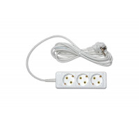 Бытовой удлинитель RUCELF 3 гнезда ПВС 3х1 RU-03-310-02PZ 00-00003166