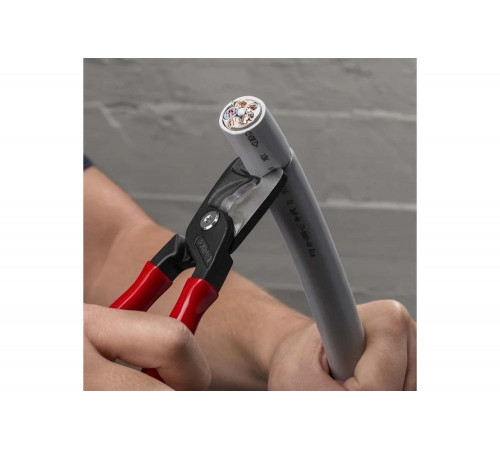 Кабелерез Knipex StepCut XL ступенчатый рез, Ø 23 мм, длина 225 мм, фосфатированный, обливные ручки KN-9511225 Кабелерез Knipex StepCut XL ступенчатый рез, Ø 23 мм, длина 225 мм, фосфатированный, обливные ручки KN-9511225