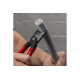 Кабелерез Knipex StepCut XL ступенчатый рез, Ø 23 мм, длина 225 мм, фосфатированный, обливные ручки KN-9511225