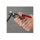 Кабелерез Knipex StepCut XL ступенчатый рез, Ø 23 мм, длина 225 мм, фосфатированный, обливные ручки KN-9511225