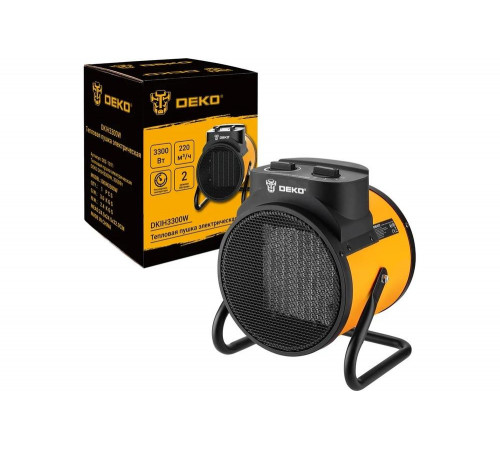 Электрическая тепловая пушка DEKO DKIH3300W, 3300Вт 082-1011