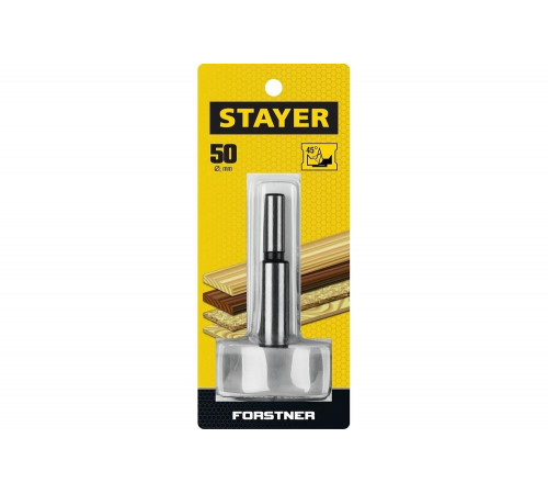 STAYER Ø50 х 90 мм, сверло Форстнера по дереву "Maxcut" 29985-50_z01 STAYER Ø50 х 90 мм, сверло Форстнера по дереву "Maxcut" 29985-50_z01