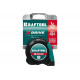 KRAFTOOL 8 м х 25 мм, ударостойкий обрезиненный корпус, рулетка X-Drive 34122-08_z02