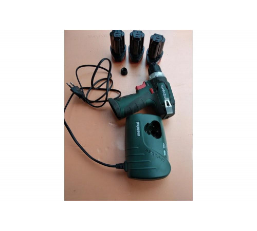 Аккумуляторный винтоверт Metabo PowerMaxx BS Basic Set 600080960 Аккумуляторный винтоверт Metabo PowerMaxx BS Basic Set 600080960
