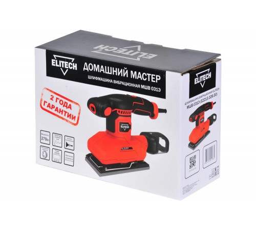 Вибрационная шлифмашина Elitech МШВ031Э E2213.026.00 202426