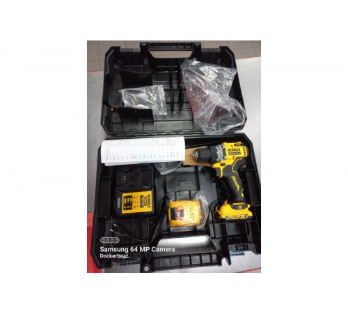 Компактная дрель-шуруповерт DEWALT 12 В XR DCD701D2-QW