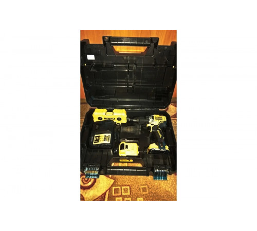 Компактная дрель-шуруповерт DEWALT 12 В XR DCD701D2-QW