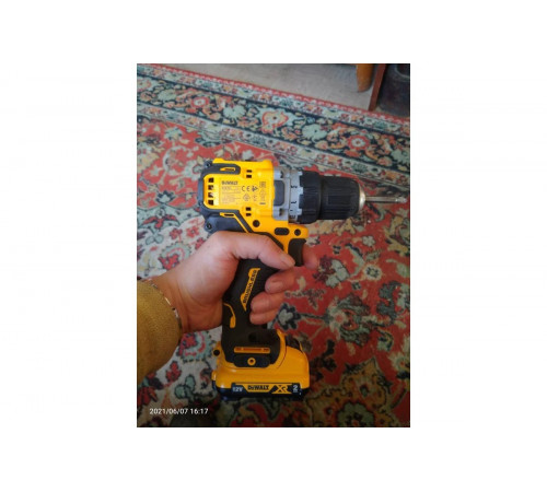 Компактная дрель-шуруповерт DEWALT 12 В XR DCD701D2-QW