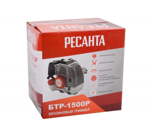 Триммер бензиновый Ресанта БТР-1500Р Триммер бензиновый Ресанта БТР-1500Р
