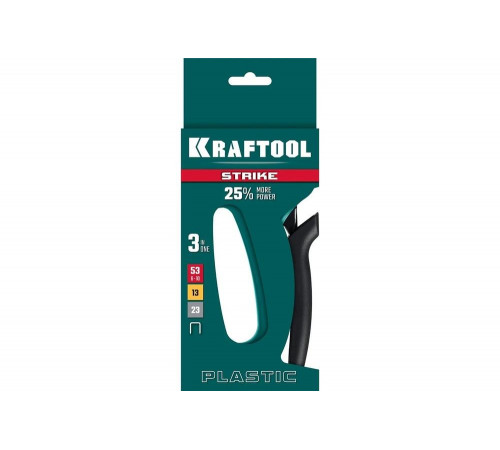 Пластиковый мощный степлер KRAFTOOL 3189 Пластиковый мощный степлер KRAFTOOL 3189