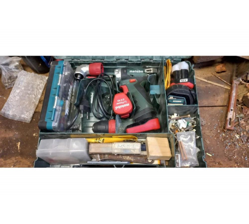 Аккумуляторная дрель-шуруповерт Metabo PowerMaxx BS Quick BASIC 12В 600156950