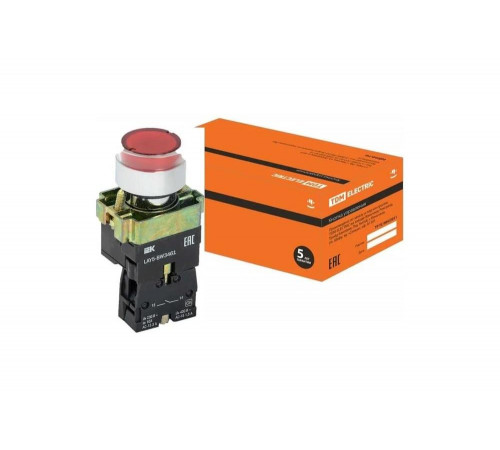 Управление кнопкой IEK LAY5-BW3461 Управление кнопкой IEK LAY5-BW3461
