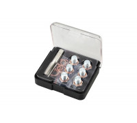 Набор для ремонта масляных пробок М13х1,5 кейс 19шт МАСТАК 103-47013C