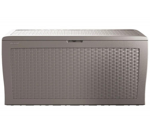 Сундук KETER SAMOA RATTAN BOX капучино 247468 Сундук KETER SAMOA RATTAN BOX капучино 247468