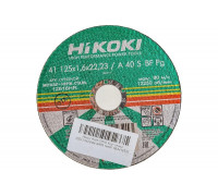Круг отрезной (125x1.6x22 мм; A40S; тип 41) Hikoki RUH12516